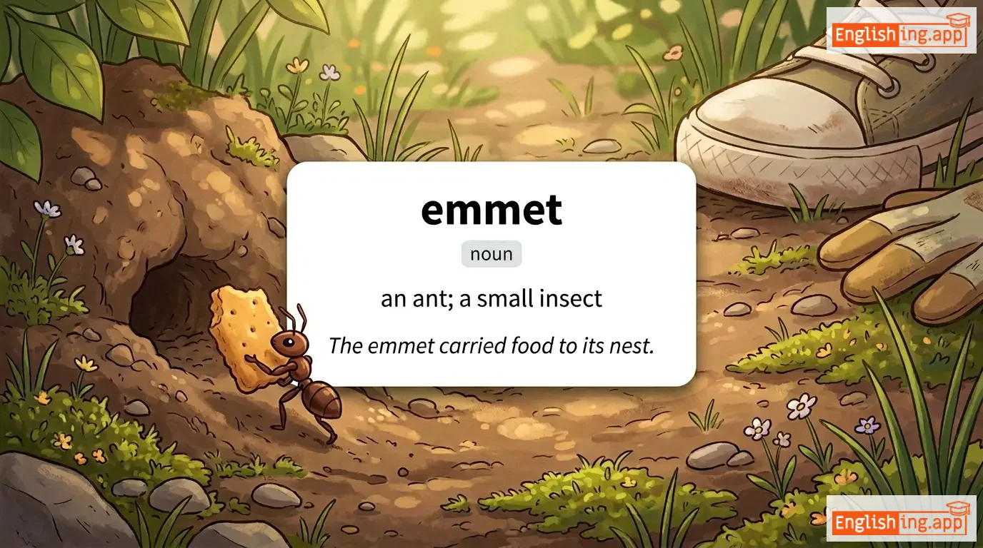 emmet definition card — visual illustration of the meaning