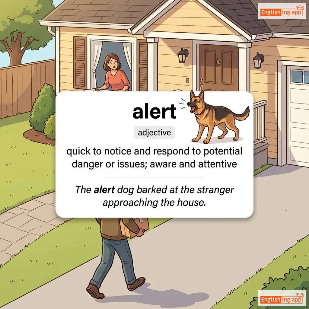 alert definition card — visual illustration of the meaning