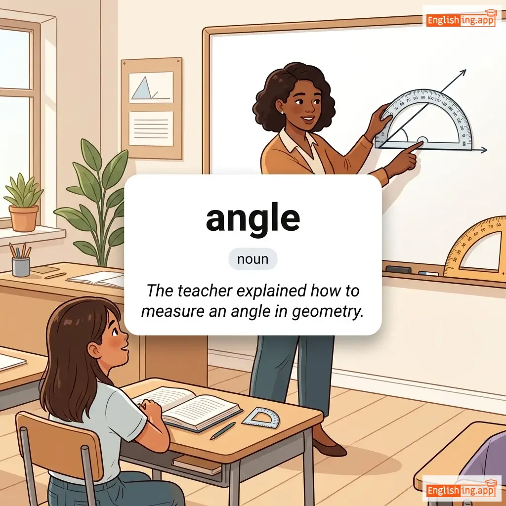 angle definition card — visual illustration of the meaning