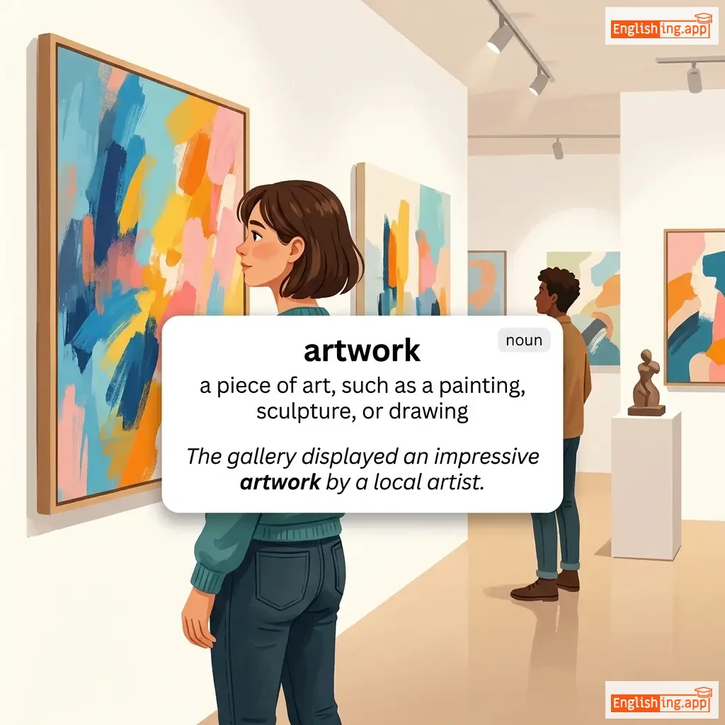 artwork definition card — visual illustration of the meaning