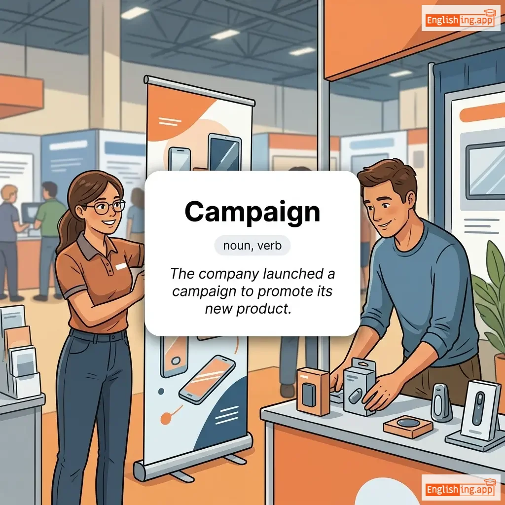 Campaign definition card — visual illustration of the meaning