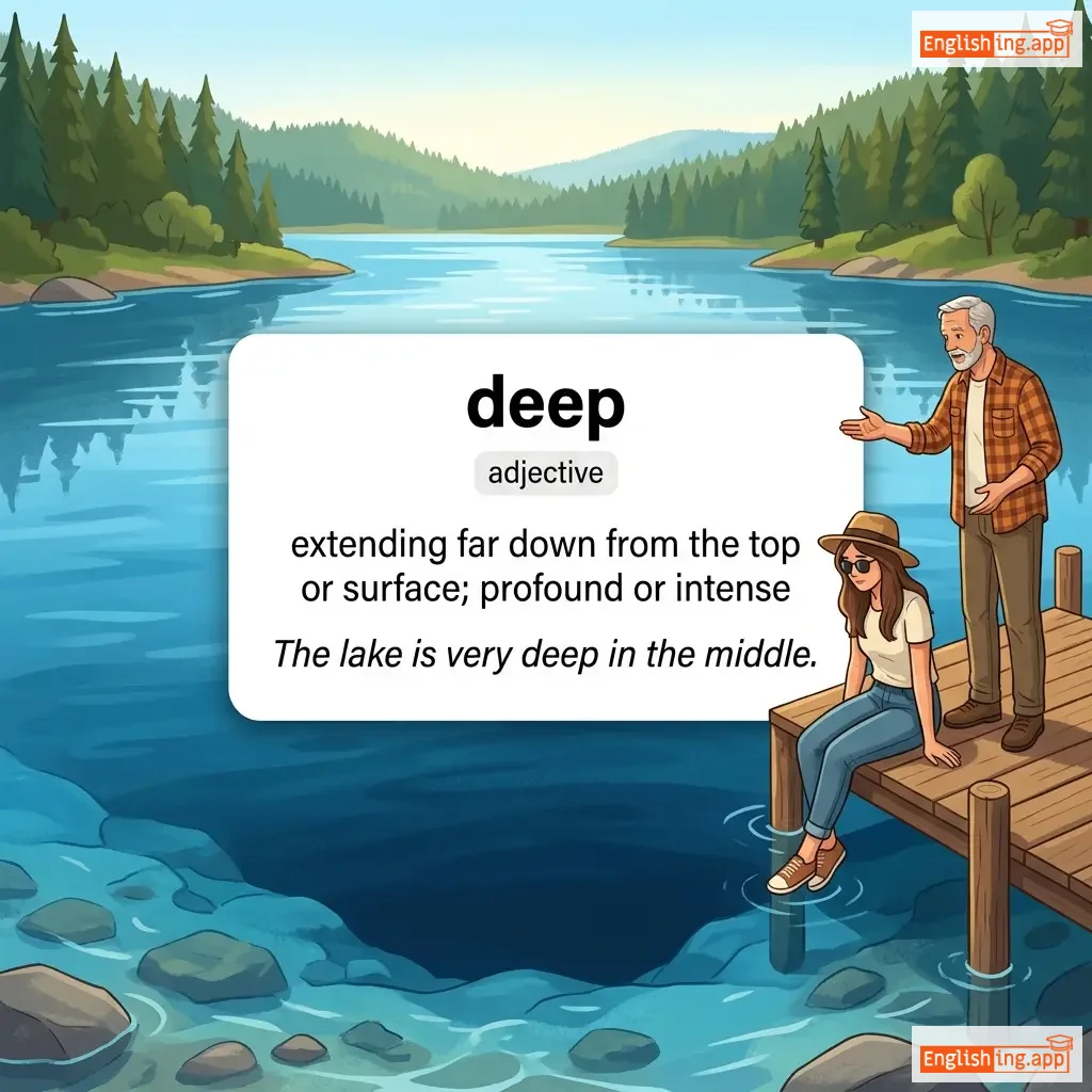 deep definition card — visual illustration of the meaning