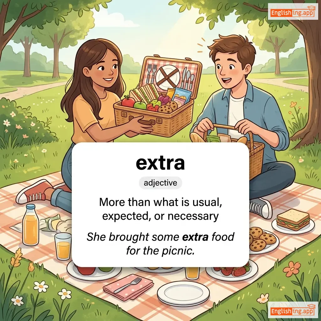 extra definition card — visual illustration of the meaning
