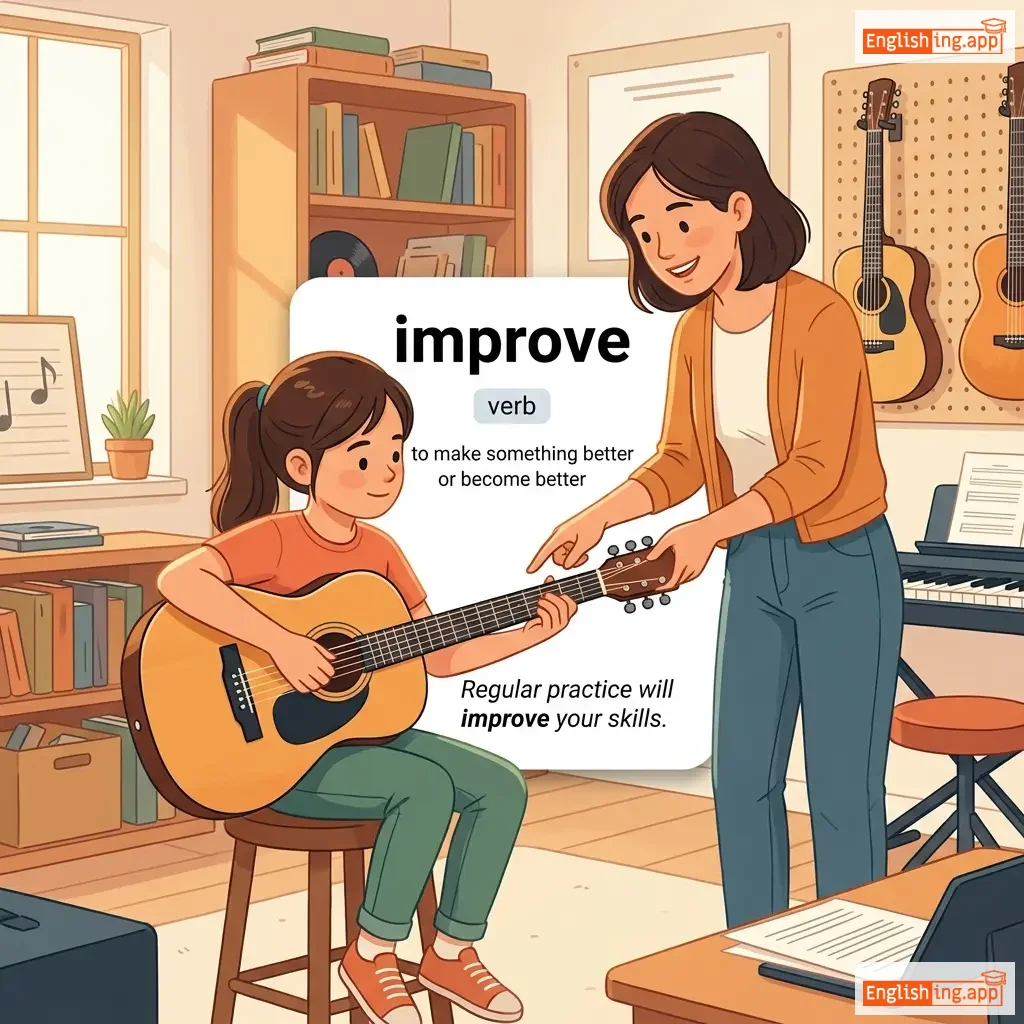 improve definition card — visual illustration of the meaning