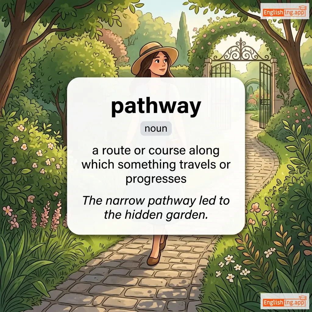 pathway definition card — visual illustration of the meaning