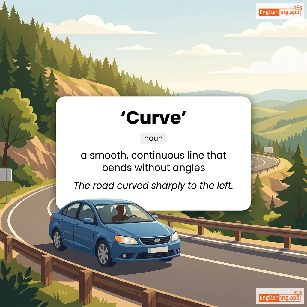Curve definition card — visual illustration of the meaning