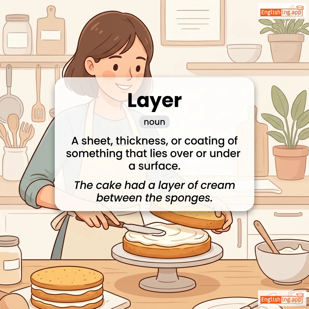 Layer definition card — visual illustration of the meaning