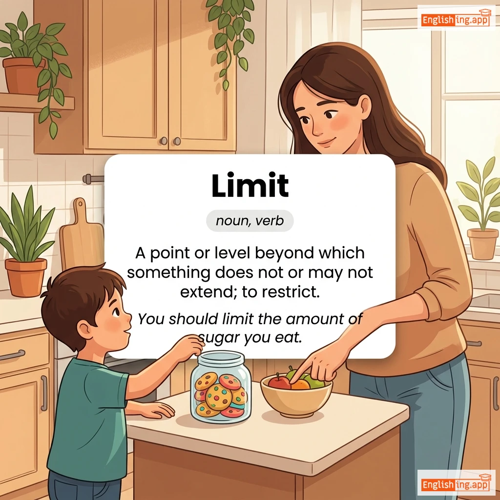 Limit definition card — visual illustration of the meaning