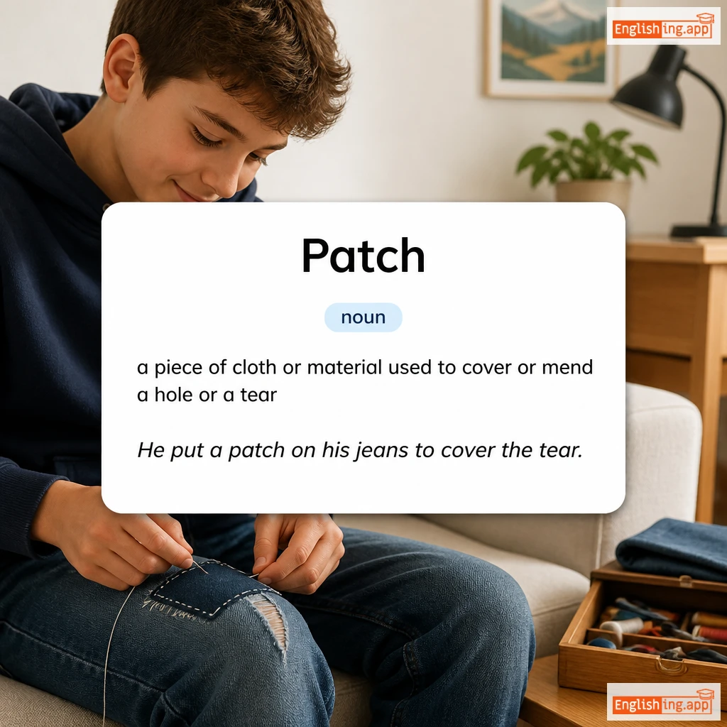 Patch definition card — visual illustration of the meaning