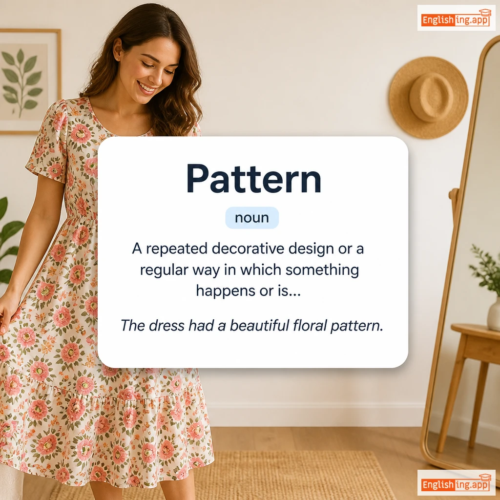 Pattern definition card — visual illustration of the meaning