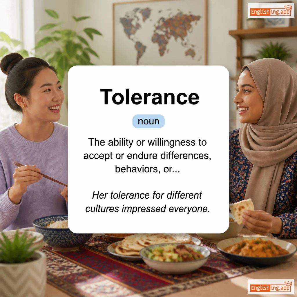 Tolerance definition card — visual illustration of the meaning