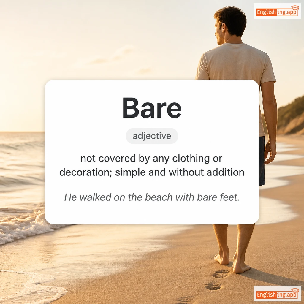 Bare definition card — visual illustration of the meaning