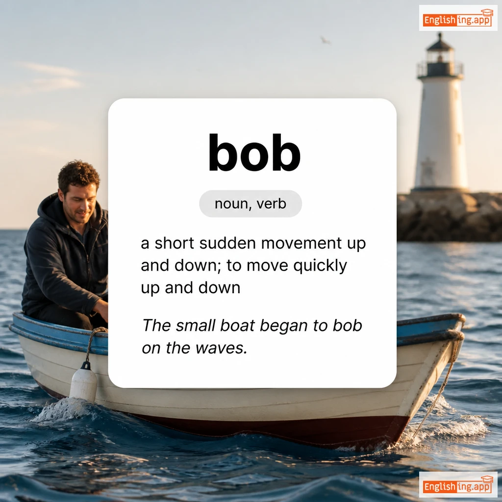 bob definition card — visual illustration of the meaning