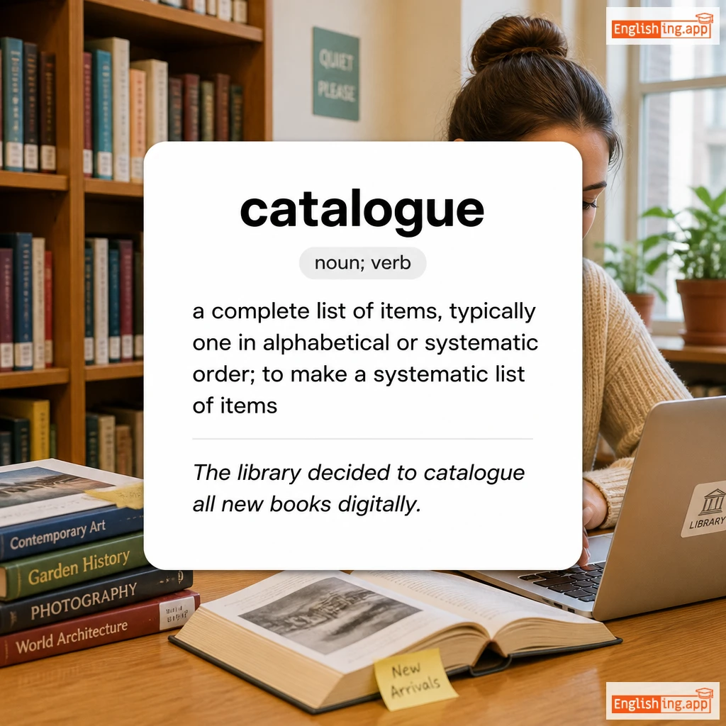 catalogue definition card — visual illustration of the meaning