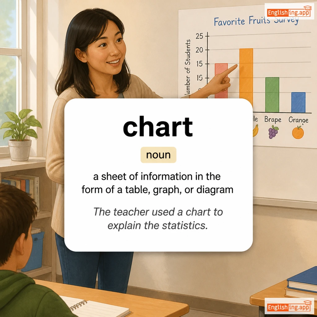 chart definition card — visual illustration of the meaning