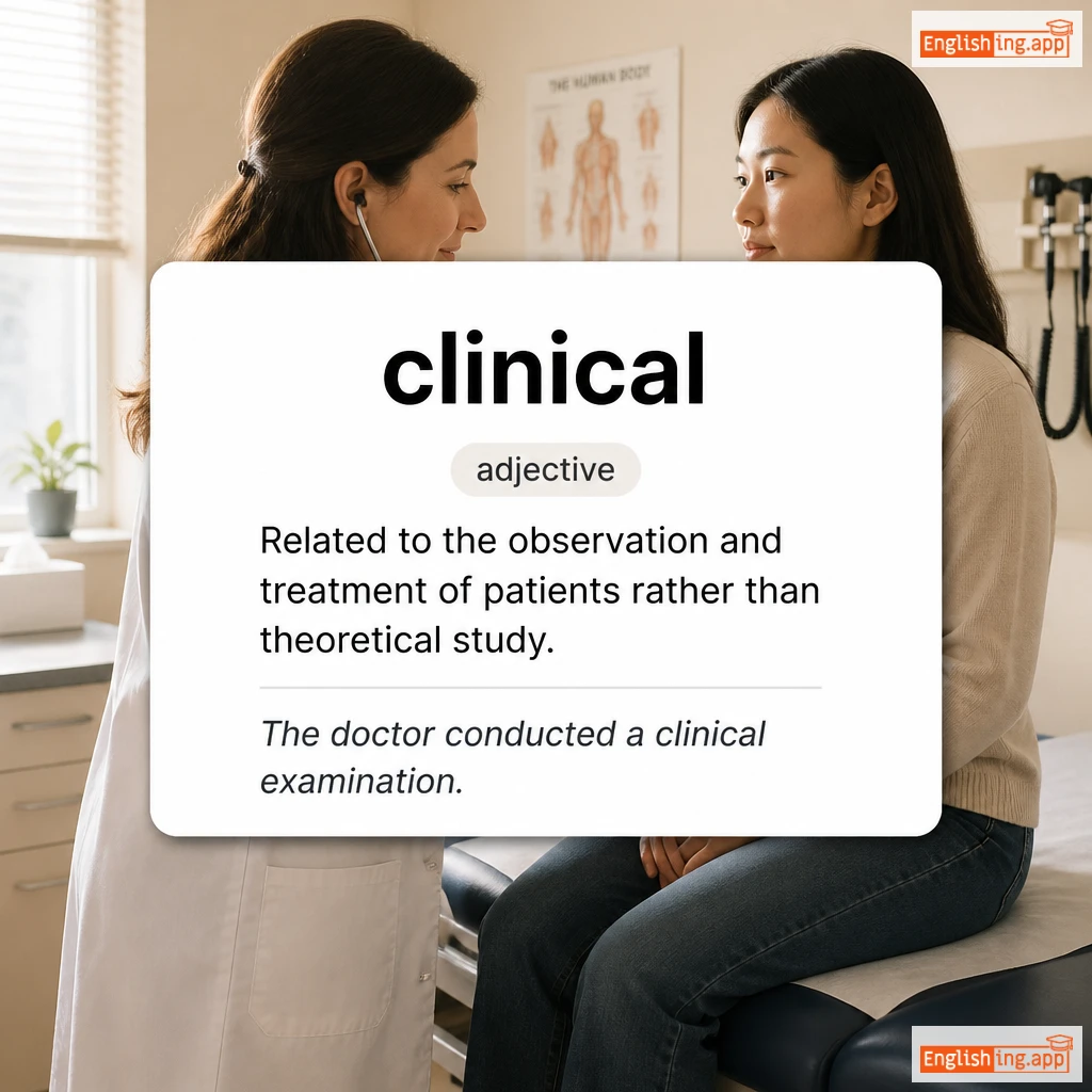 clinical definition card — visual illustration of the meaning