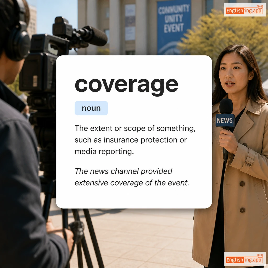 coverage definition card — visual illustration of the meaning