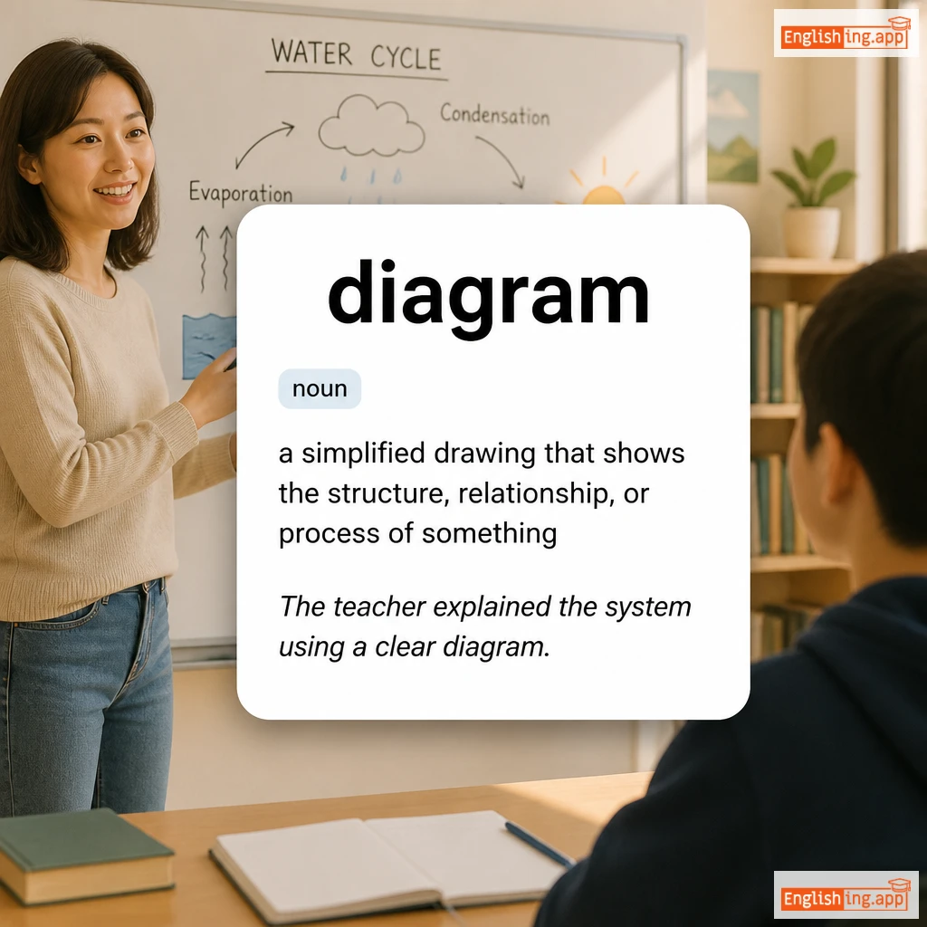 diagram definition card — visual illustration of the meaning