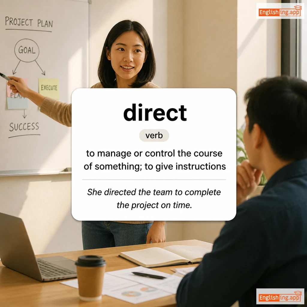 direct definition card — visual illustration of the meaning