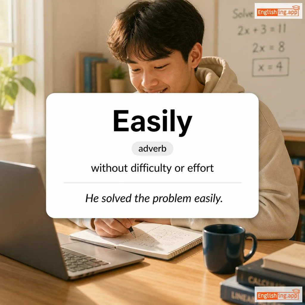 Easily definition card — visual illustration of the meaning