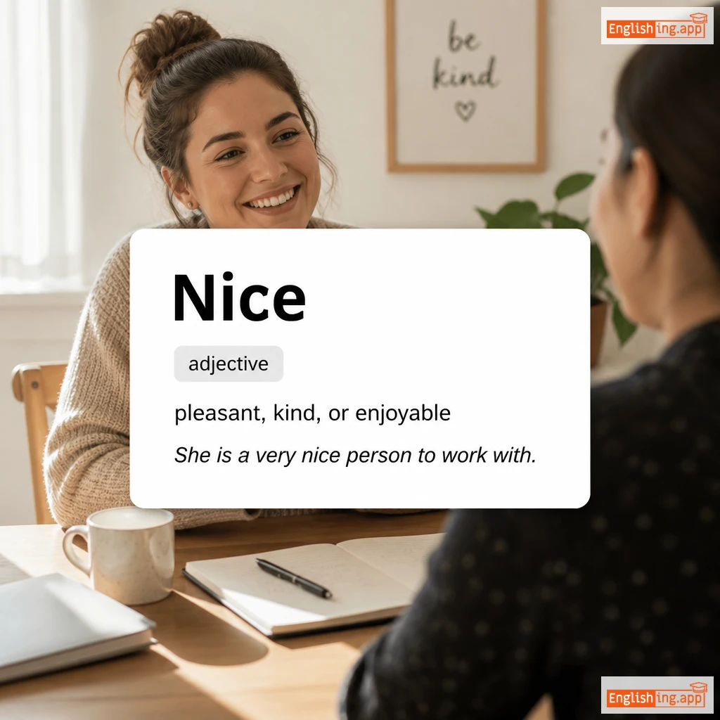 Nice definition card — visual illustration of the meaning