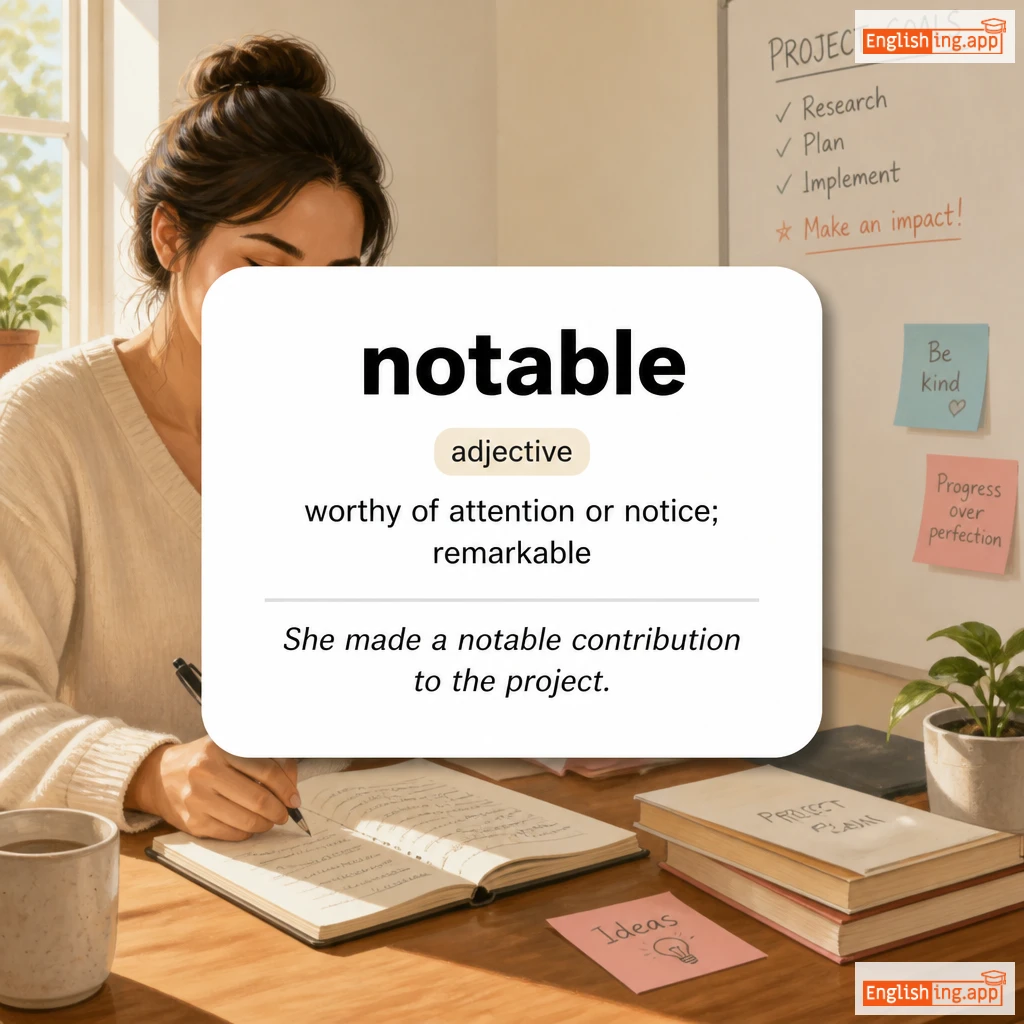 notable definition card — visual illustration of the meaning