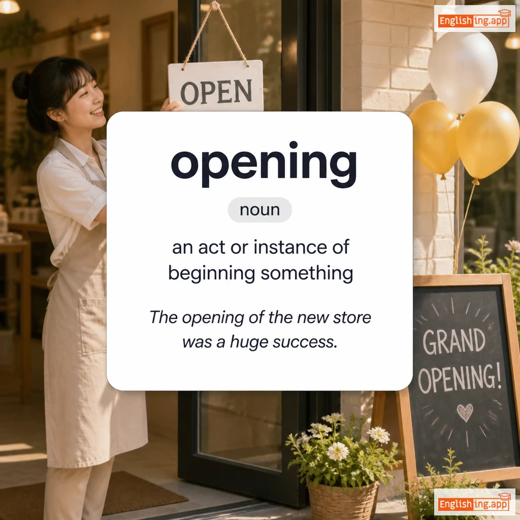 opening definition card — visual illustration of the meaning