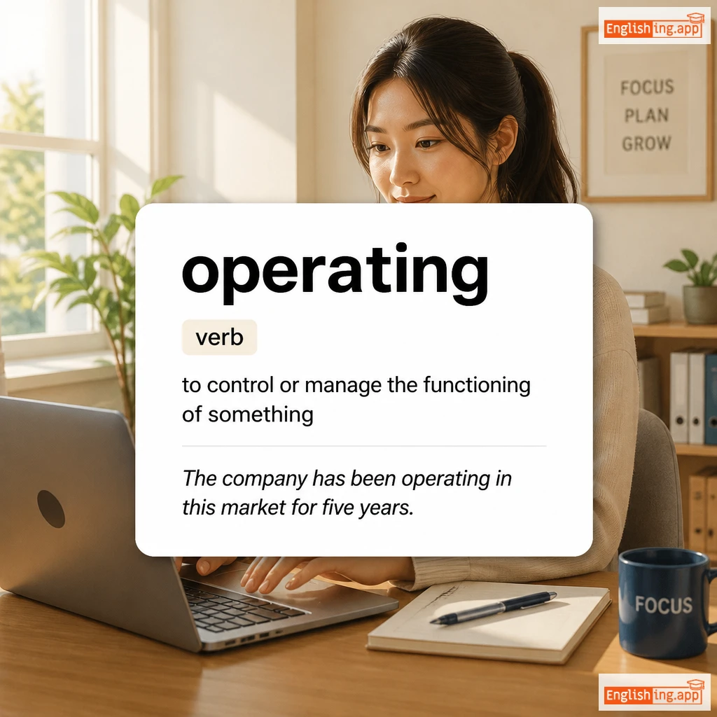 operating definition card — visual illustration of the meaning