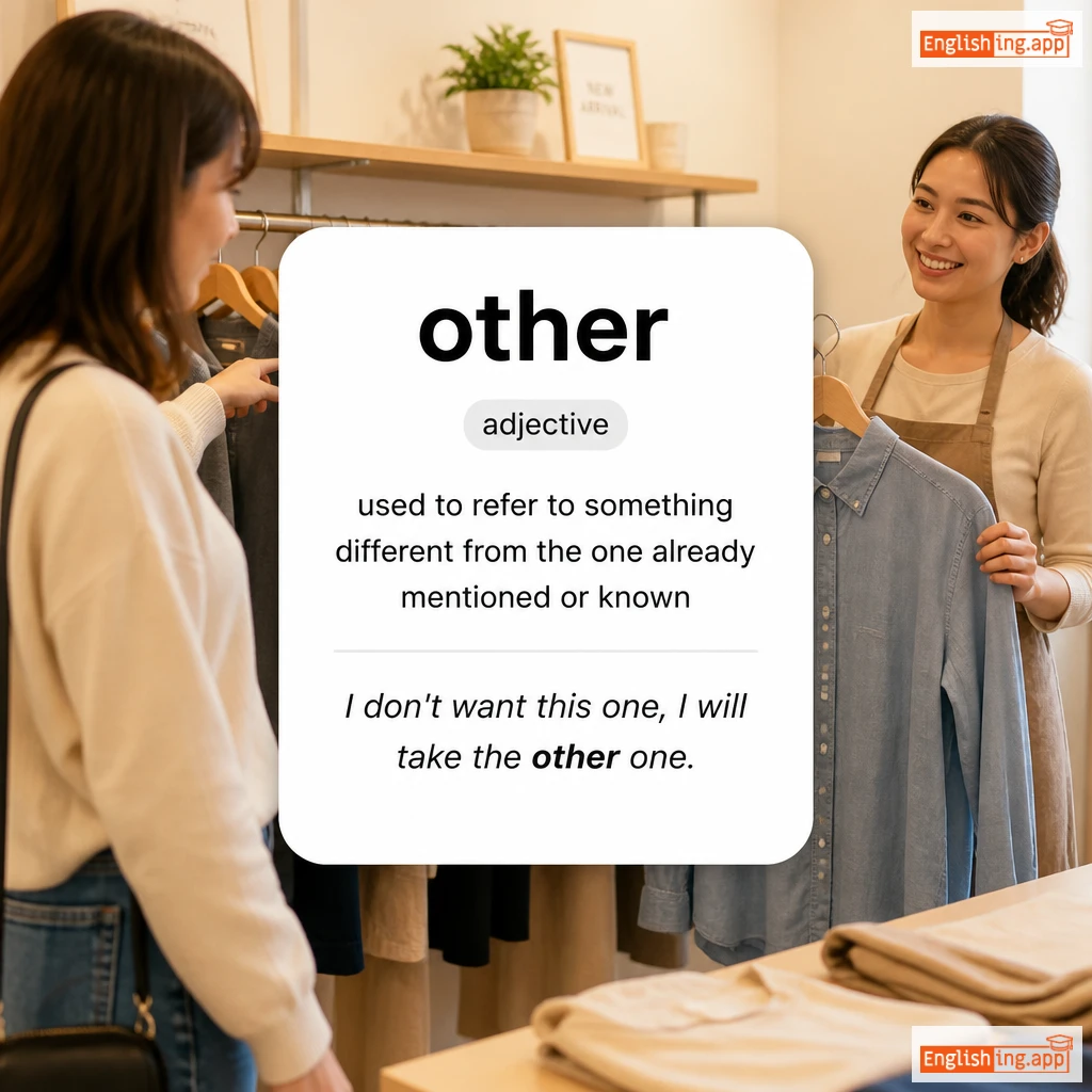 other definition card — visual illustration of the meaning