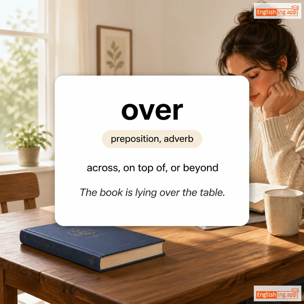 over definition card — visual illustration of the meaning