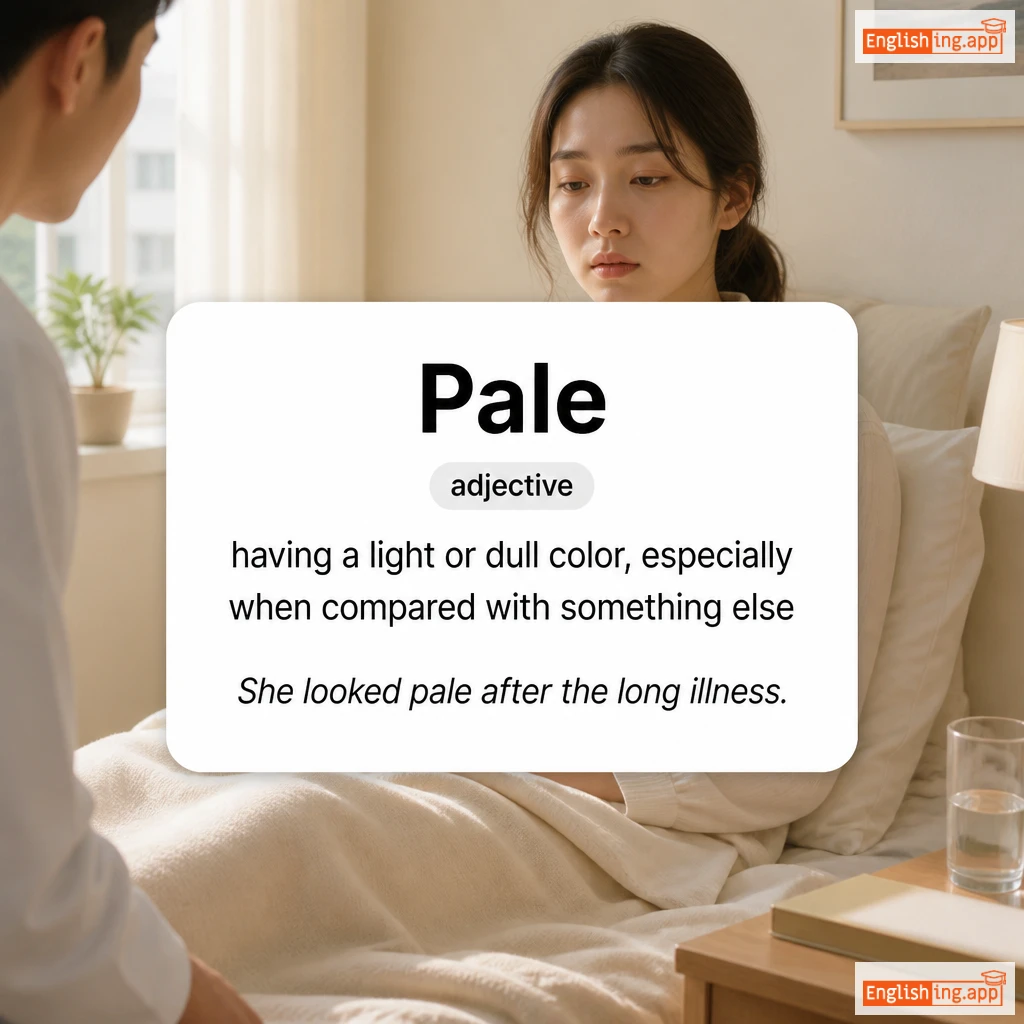 Pale definition card — visual illustration of the meaning