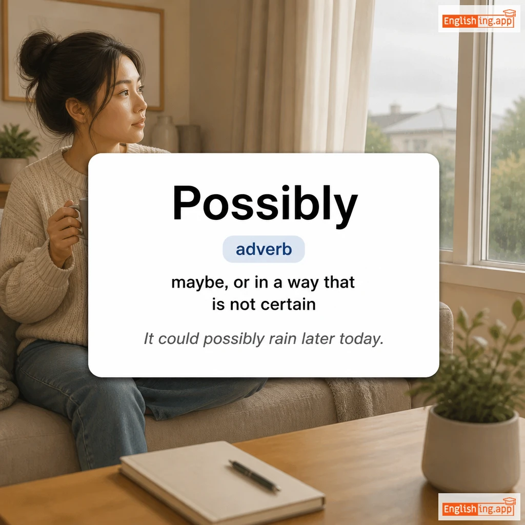 Possibly definition card — visual illustration of the meaning
