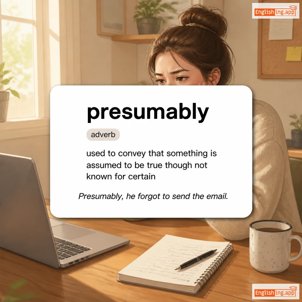 presumably definition card — visual illustration of the meaning