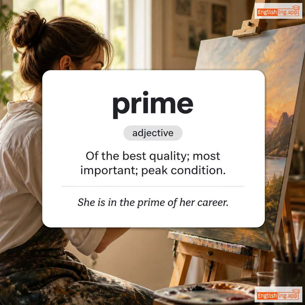 prime definition card — visual illustration of the meaning