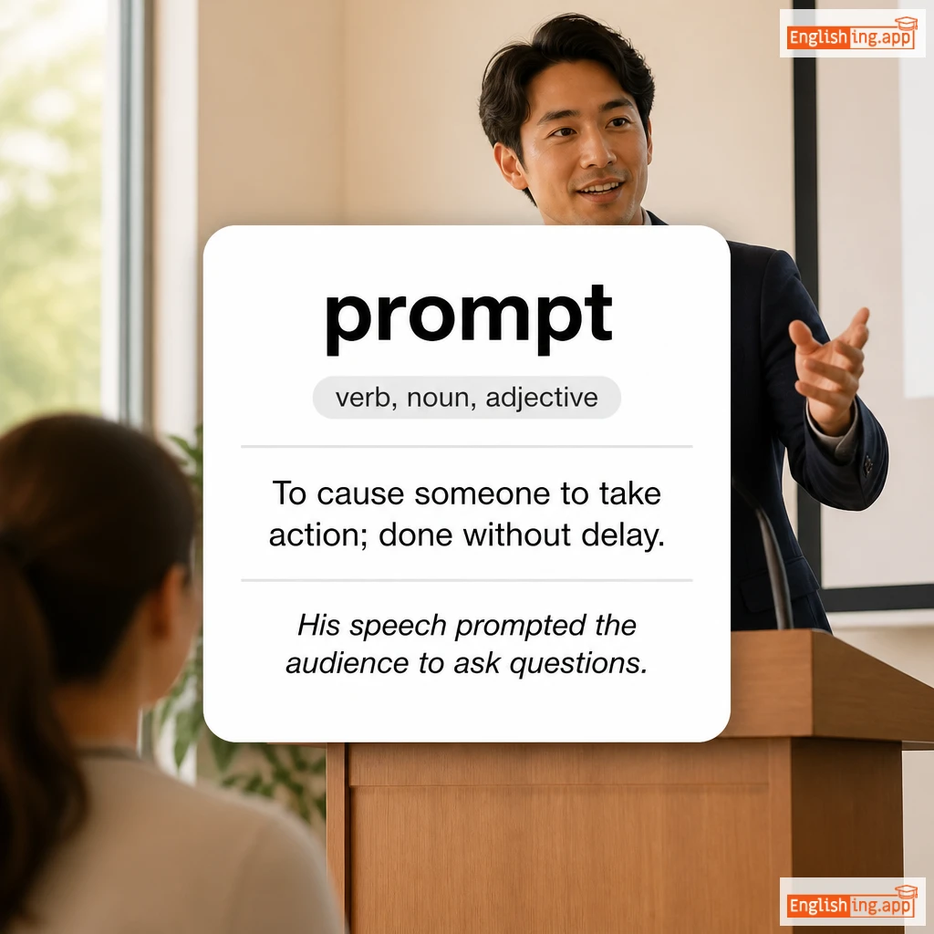 prompt definition card — visual illustration of the meaning