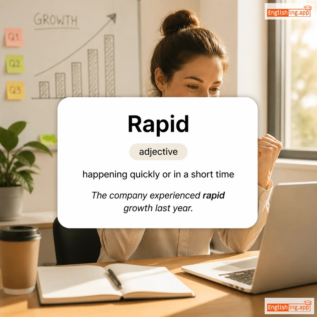 Rapid definition card — visual illustration of the meaning