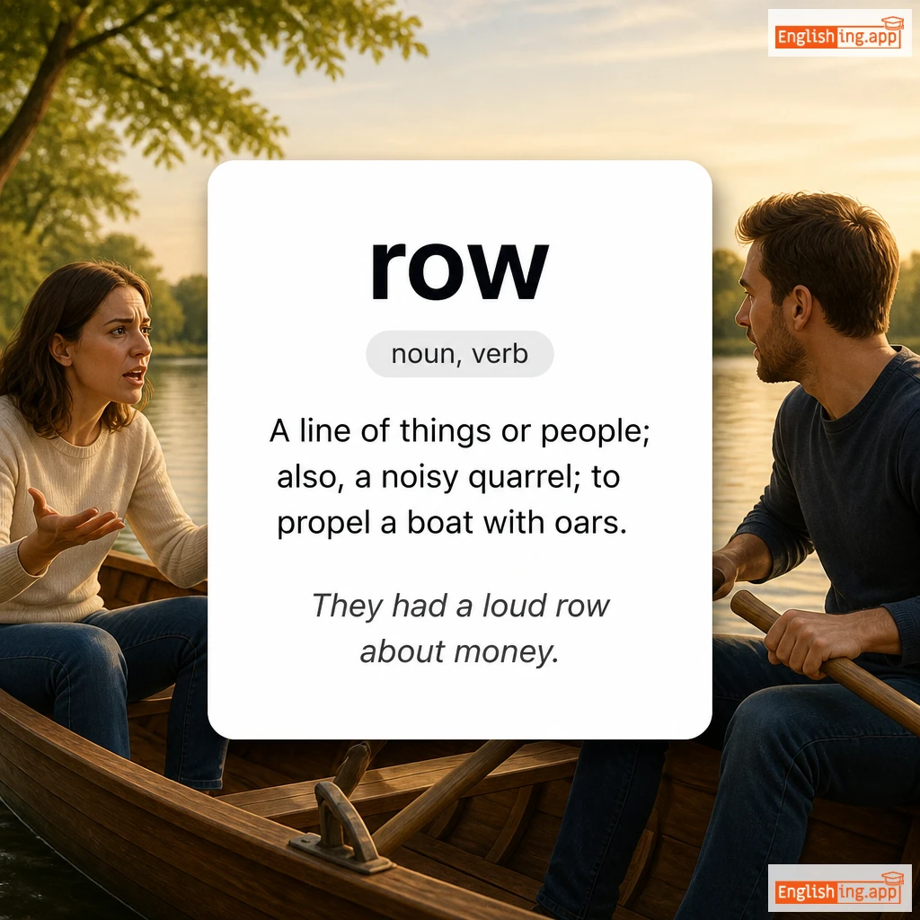row definition card — visual illustration of the meaning