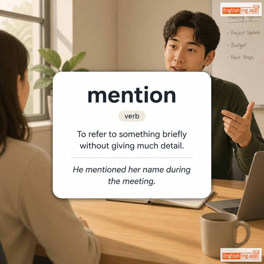mention definition card — visual illustration of the meaning