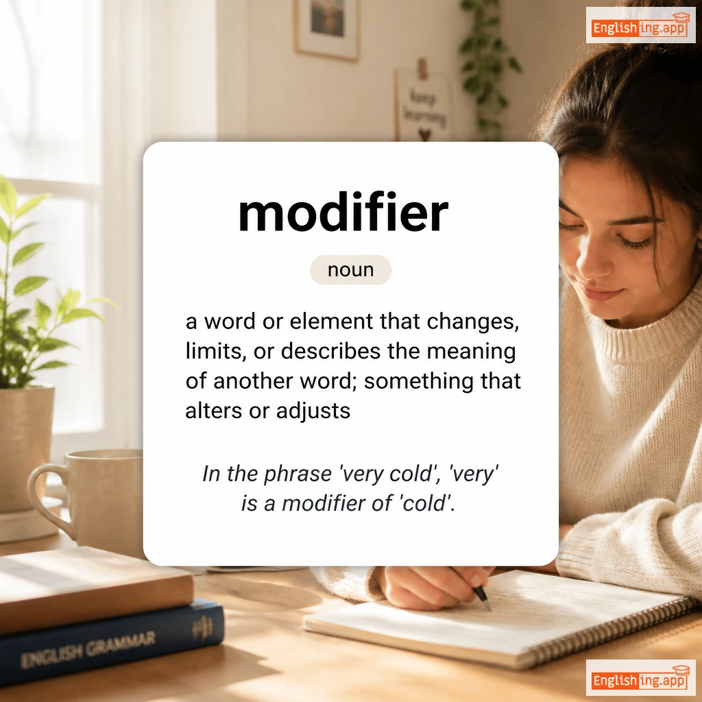 modifier definition card — visual illustration of the meaning