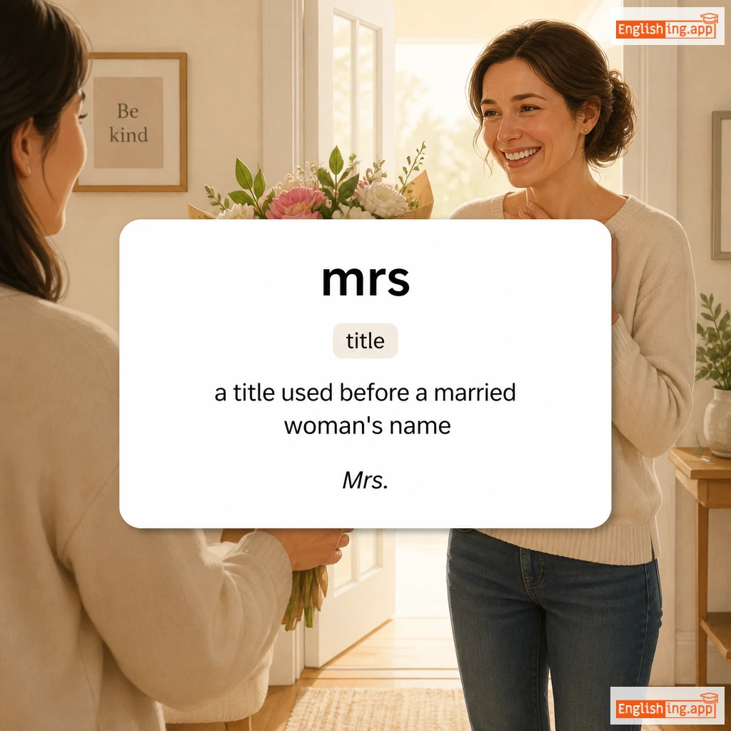 mrs definition card — visual illustration of the meaning