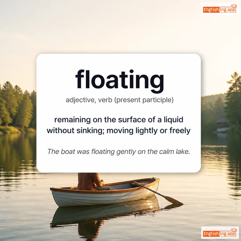 floating definition card — visual illustration of the meaning