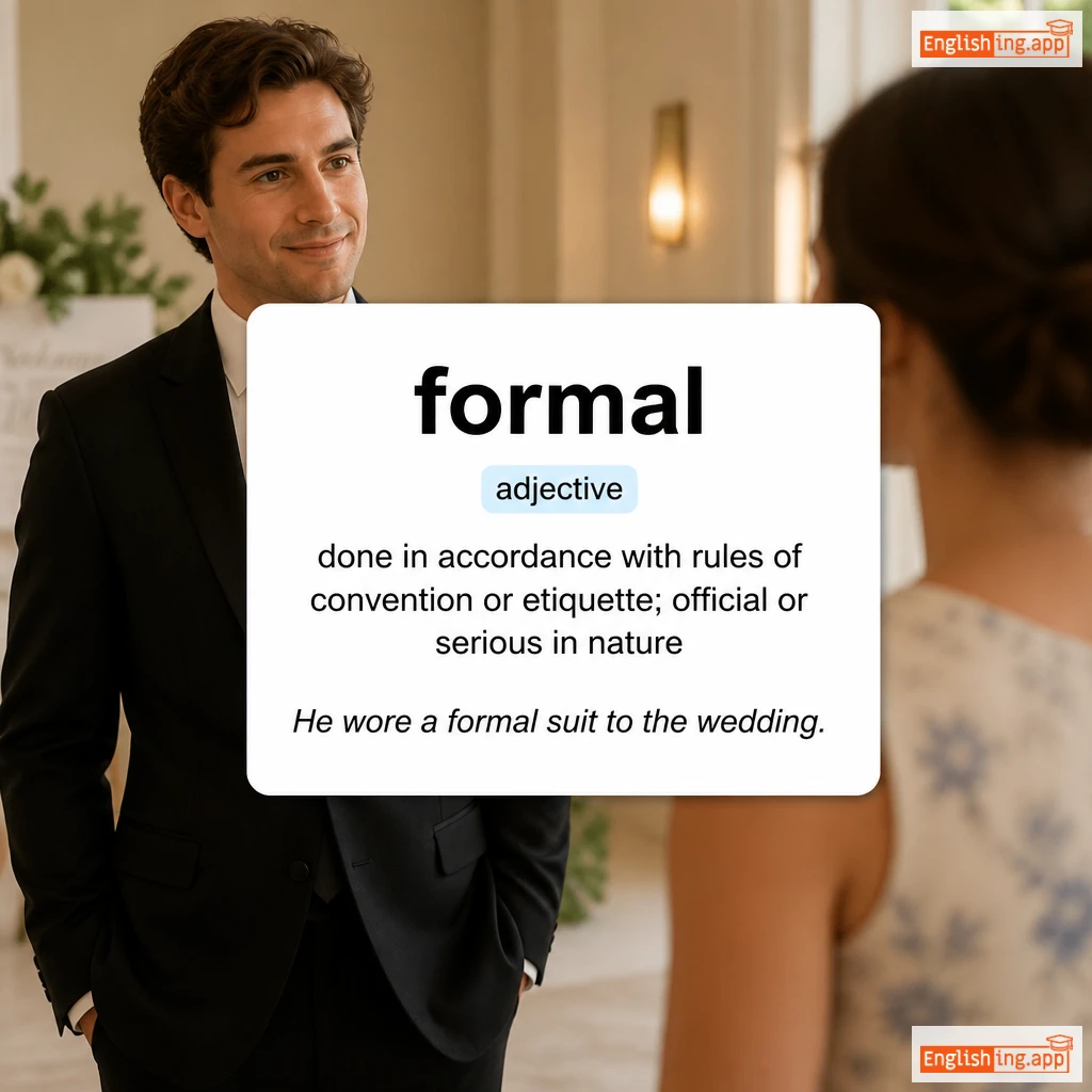 formal definition card — visual illustration of the meaning