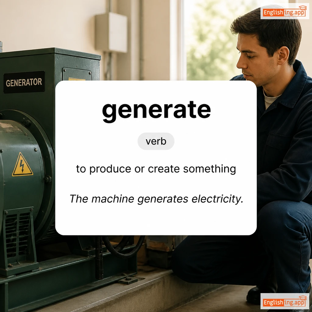 generate definition card — visual illustration of the meaning