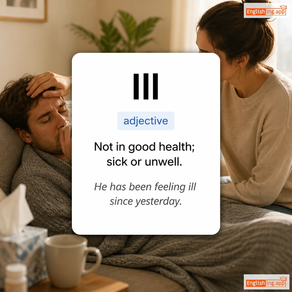 Ill definition card — visual illustration of the meaning