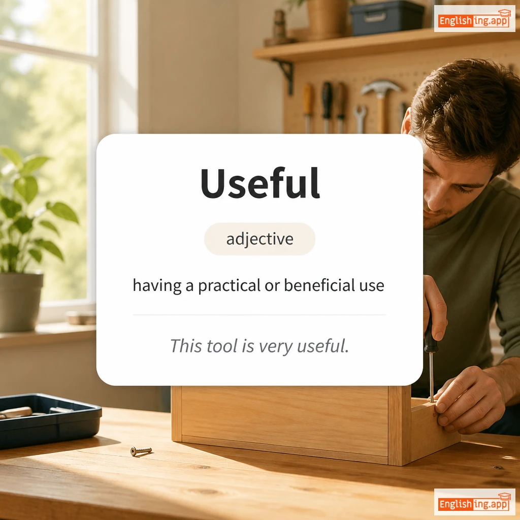 Useful definition card — visual illustration of the meaning