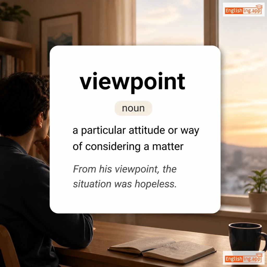 viewpoint definition card — visual illustration of the meaning