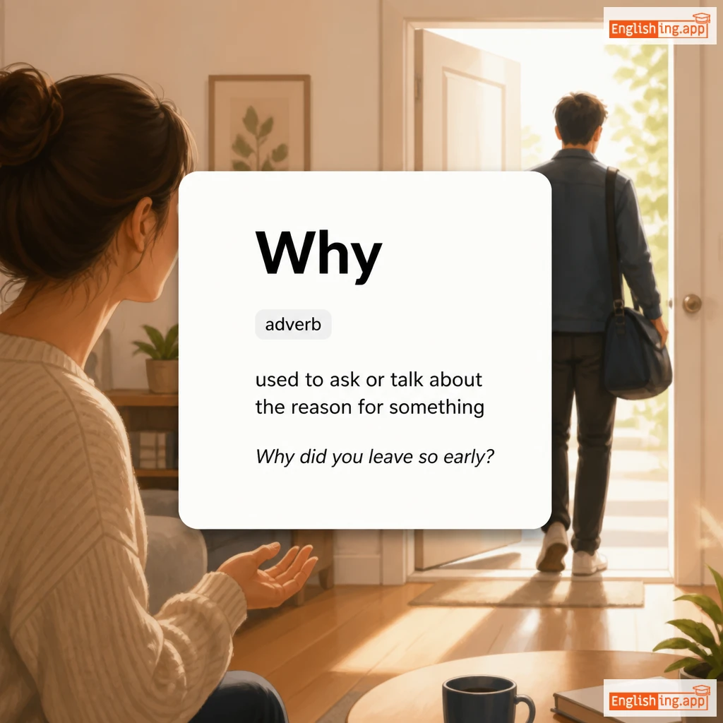 Why definition card — visual illustration of the meaning