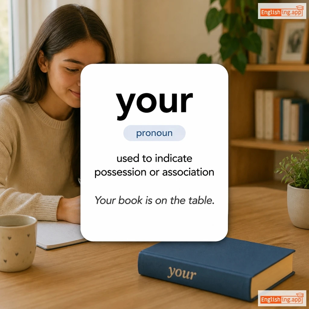 your definition card — visual illustration of the meaning