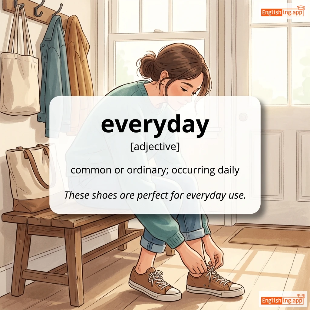 everyday definition card — visual illustration of the meaning
