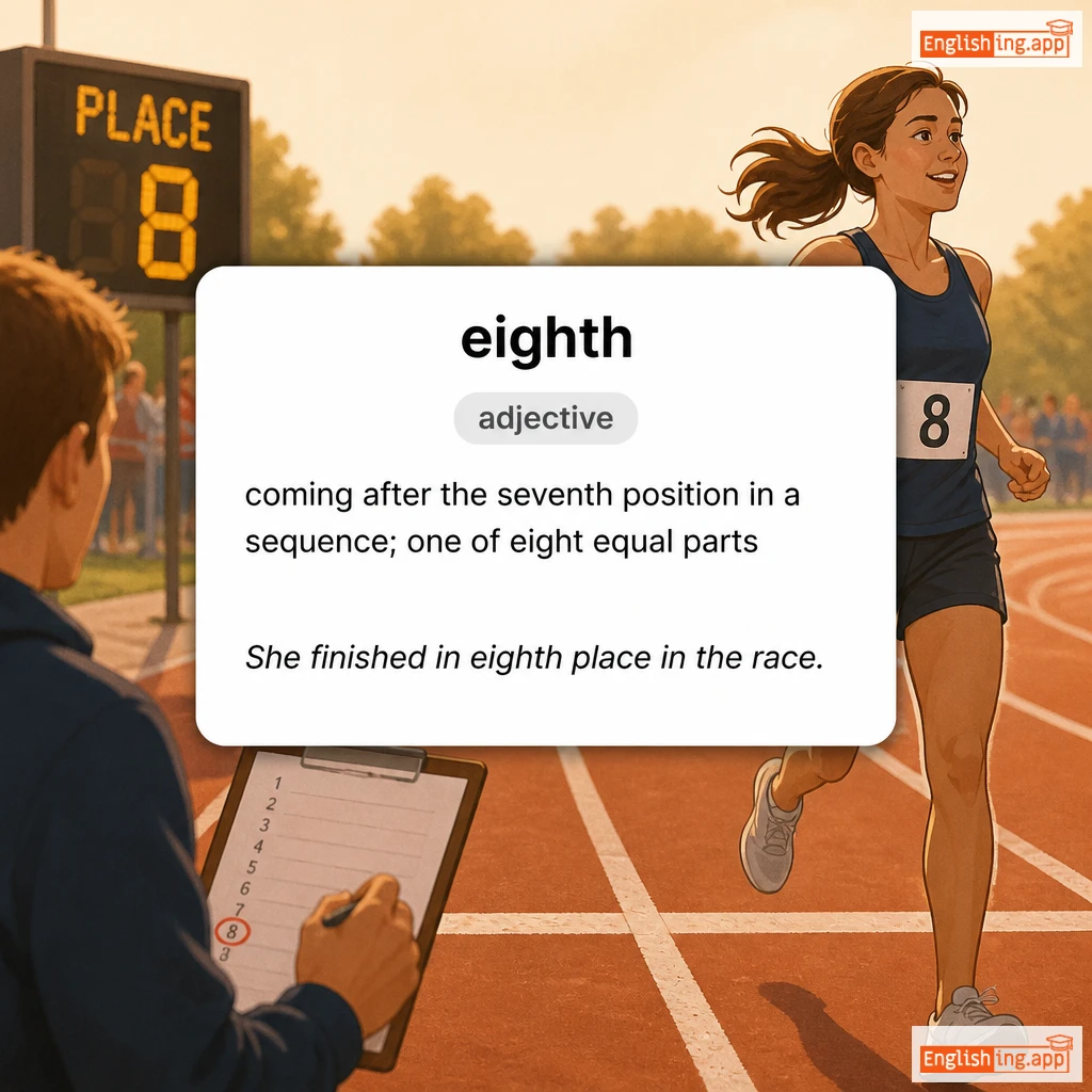 eighth definition card — visual illustration of the meaning